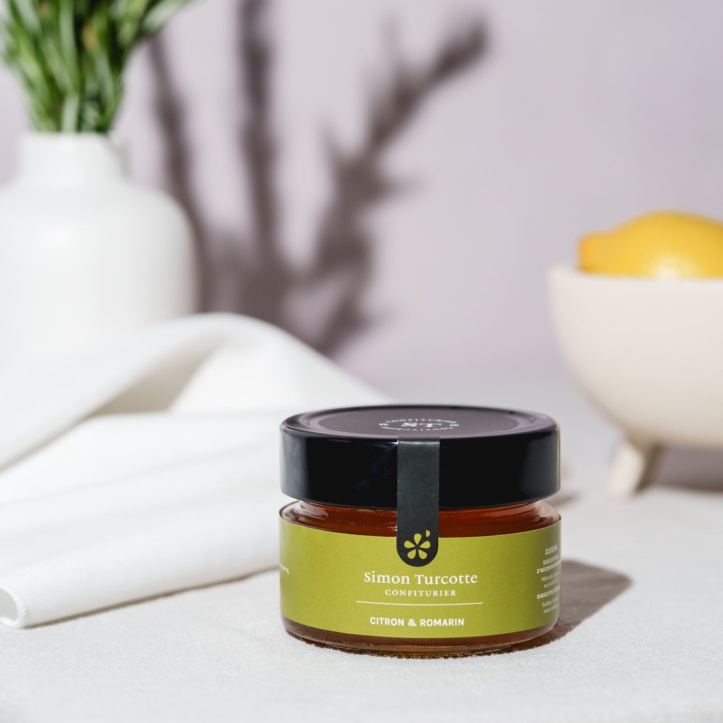 Lemon and rosemary jelly - 125 ml