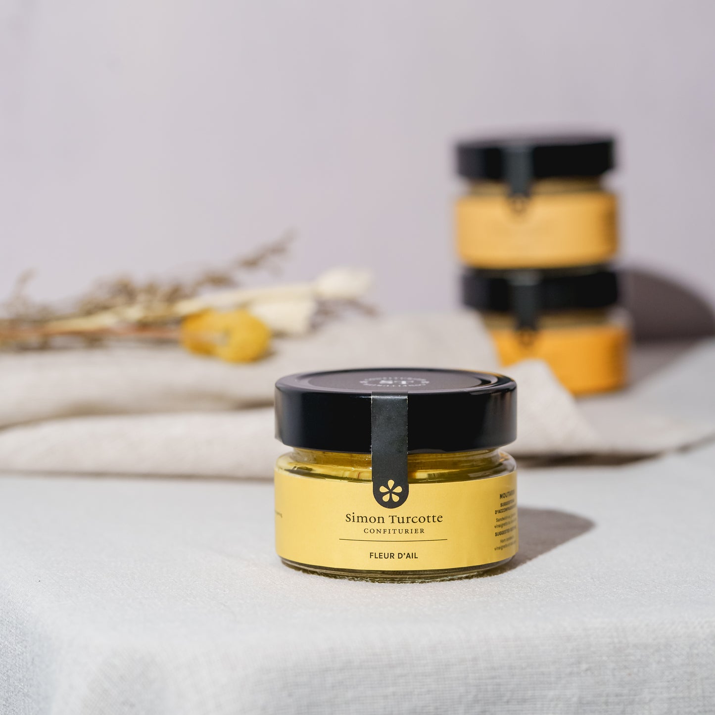 Moutarde Fleur d'ail - 125 ml