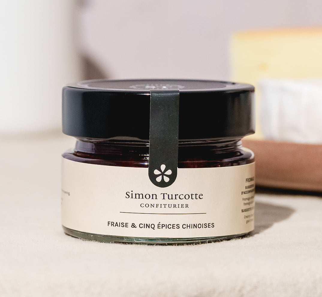 Confiture à fromage Fraise - 5 épices chinoises