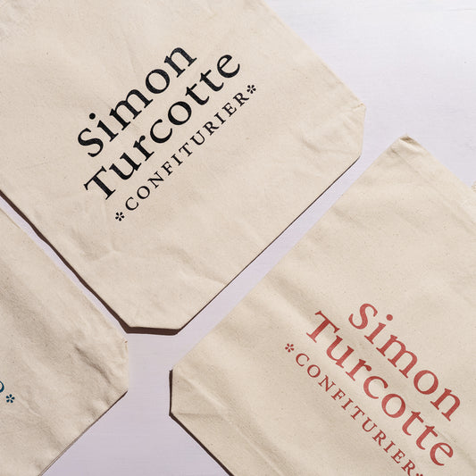 Sac à emplettes réutilisable 100% coton