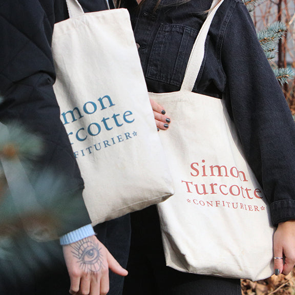 Sac à emplettes réutilisable 100% coton