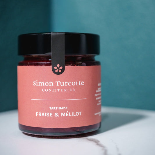Confiture Fraise et mélilot - 212 ml