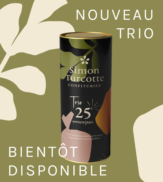 Pré-commande : Trio 25e anniversaire